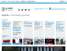 Tablet Screenshot of biblioteca.derhuman.jus.gov.ar