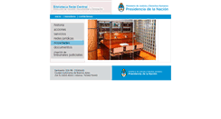 Desktop Screenshot of biblioteca.jus.gob.ar